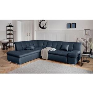 DOMO collection Ecksofa »Mona L-Form«, wahlweise mit Bett- und Armlehnfunktion