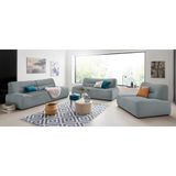 DOMO collection 2-Sitzer »Cesena modernes Sofa mit flachen Armlehnen, komfortabel«, fester Sitzkomfort, frei im Raum stellbar