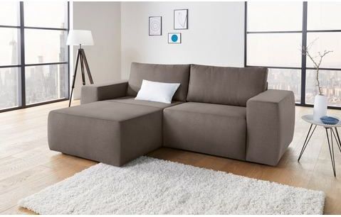 LOOKS by Wolfgang Joop Ecksofa "LooksII L-Form", geradlinig und komfortabel