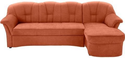DOMO collection Ecksofa Papenburg L-Form, in großer Farbvielfalt, wahlweise mit Bettfunktion
