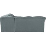 DOMO collection Ecksofa "Papenburg B/T/H: 242/190/84 cm L-Form", wahlweise mit Bettfunktion, Langer Schenkel links oder rechts
