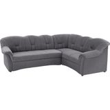 DOMO collection Ecksofa "Papenburg B/T/H: 242/190/84 cm L-Form", wahlweise mit Bettfunktion, Langer Schenkel links oder rechts