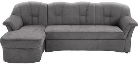 DOMO collection Ecksofa Papenburg L-Form, in großer Farbvielfalt, wahlweise mit Bettfunktion