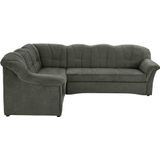 DOMO collection Ecksofa "Papenburg B/T/H: 242/190/84 cm L-Form", wahlweise mit Bettfunktion, Langer Schenkel links oder rechts
