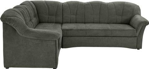 DOMO collection Ecksofa "Papenburg B/T/H: 242/190/84 cm L-Form", wahlweise mit Bettfunktion, Langer Schenkel links oder rechts