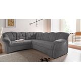 DOMO collection Ecksofa "Papenburg B/T/H: 242/190/84 cm L-Form", wahlweise mit Bettfunktion, Langer Schenkel links oder rechts