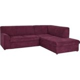 DOMO collection Ecksofa Topper L-Form, mit Ottomane, wahlweise mit Schlaffunktion