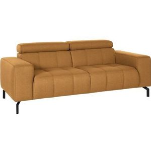 DOMO collection 2-Sitzer »Cunelli«, wahlweise inklusive 6-fach verstellbarer Kopfteilverstellung