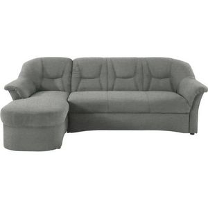 DOMO collection Ecksofa "Sarafina zeitlos und komfortabel, optional mit Federkern, L-Form", wahlweise mit Bettfunktion
