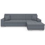 DOMO collection Ecksofa Treviso, wahlweise mit Bettfunktion, incl. Zierkissen