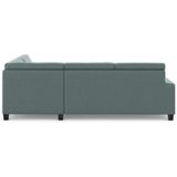 DOMO collection Ecksofa "Florentina L-Form", wahlweise mit Bettfunktion, mit Kontrastnaht