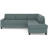 DOMO collection Ecksofa "Florentina L-Form", wahlweise mit Bettfunktion, mit Kontrastnaht