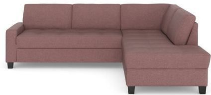 DOMO collection Ecksofa "Florentina L-Form", wahlweise mit Bettfunktion, mit Kontrastnaht