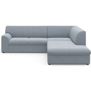 DOMO collection Ecksofa »Topper zeitlos elegant, kompakte Stellmaße, OTTOs Choice, L-Form«, mit Ottomane, wahlweise mit Schlaffunktion