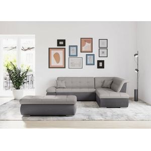 DOMO collection Ecksofa »Moric L-Form«, wahlweise mit Bettfunktion und Armlehnenverstellung, auch in Cord