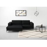 DOMO collection Ecksofa Modica kompakt und elegant, Breite 244, L-Form, moderne Optik mit extrabreiter Recamiere, auch in Cord