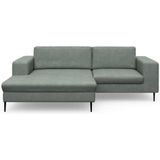 DOMO collection Ecksofa "Modica kompakt und elegant, Breite 244, L-Form", moderne Optik mit extrabreiter Recamiere, auch in Cord
