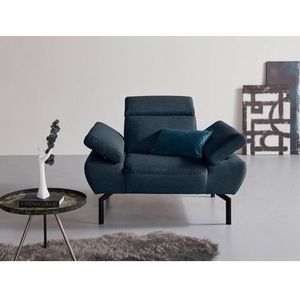 Places of Style Fauteuil Trapino Luxus naar keuze met verstelbare rugleuning, luxe-microvezel in leer-look