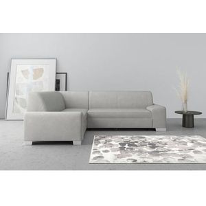DOMO collection Ecksofa »Anzio L-Form«, Wahlweise mit Bettfunktion und Federkern