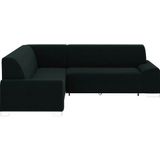 DOMO collection Ecksofa »Anzio in kubischer Formensprache, flache Armlehnen, L-Form«, Wahlweise mit Bettfunktion und Federkern für hohen Sitzkomfort