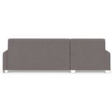 DOMO collection Ecksofa "Anzio L-Form", wahlweise mit Bettfunktion und Federkern