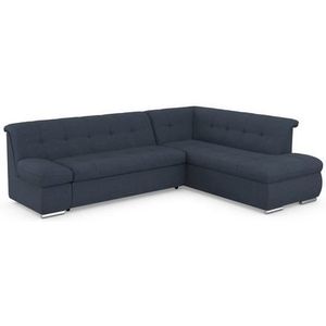 DOMO collection Ecksofa »Mona L-Form«, wahlweise mit Bett- und Armlehnfunktion