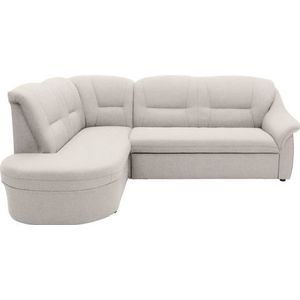 DOMO collection Ecksofa »Faenza L-Form«, DOMO collection Ecksofa, mit Ottomane, wahlweise mit Bettfunktion