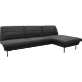 LOOKS by Wolfgang Joop Ecksofa »LOOKS IX L-Form«, Quersteppung, ohne Armlehnen