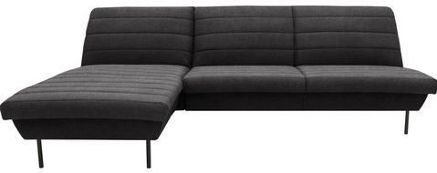 LOOKS by Wolfgang Joop Ecksofa "LOOKS IX L-Form", Quersteppung, ohne Armlehnen