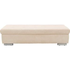 DOMO collection Hocker »Treviso XXL: B/T/H: 161/60/41 cm«, mit Stauraum, auch in Cord, passend zur Serie, moderne Steppung