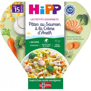 HiPP Les Petits Gourmets Zalmpasta met Dillecrème van 15 Maanden 250 g