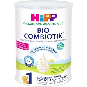 HIPP - Combiotik Zuigelingenmelk Bio - 1 L - Magere Melk - Natuurlijke Ingrediënten