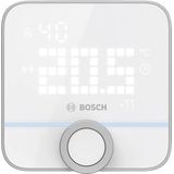 Bosch Smart Home Kamerthermostaat II voor bedrade verwarmingssystemen, 230 V, compatibel met Google Assistant en Alexa