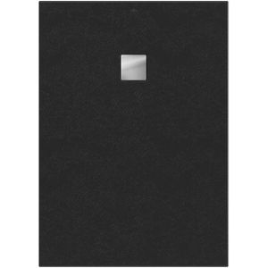 Villeroy & Boch Excello douchevloer 140x100cm polyurethaan/acryl Nature Anthracite uda1410exc2v-1n