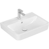 Villeroy & Boch O.novo wastafel 60x46cm met overloop 1 kraangat wit 4A416001