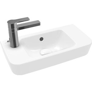 Villeroy & Boch O.novo fontein 50x25cm m.1 kraangat zonder overloop wit 4342l501