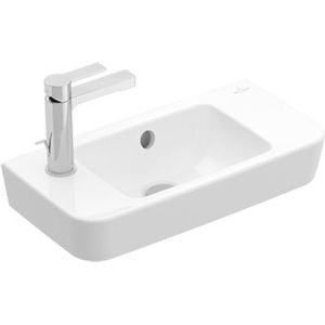 Villeroy & Boch O.novo fontein 50x25cm m.1 kraangat zonder overloop wit 4342L501