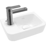 Villeroy & Boch O.novo fontein 36X25cm 1 kraangat links zonder overloop wit