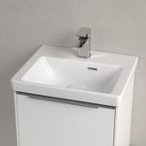 Fontein villeroy & boch subway 3.0 met ceramicplus met overloop 45x37x14.5 cm wit alpin