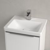 Fontein villeroy & boch subway met ceramicplus zonder overloop 3.0 45x37x14.5 cm stone white