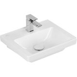 Fontein villeroy & boch subway met ceramicplus zonder overloop 3.0 45x37x14.5 cm stone white