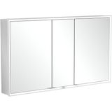 Villeroy & Boch My view inbouw spiegelkast 130x75cm 3 deuren 3 contactdoos LED A4561300