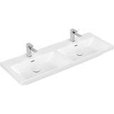 Villeroy & Boch Subway 3.0 meubelwastafel 130x47cm 1 kraangat met overloop wit 4A70D501