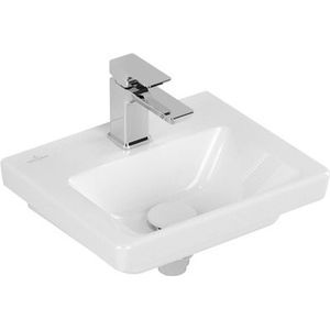 Fontein villeroy & boch subway 3.0 zonder overloop 37x30.5x13.5 cm wit alpin