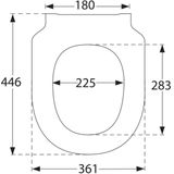 Villeroy & Boch Subway 3.0 Closetzitting 8M42S1I4