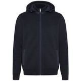 Bugatti - Vest - Donkerblauw - Katoen - Met Capuchon