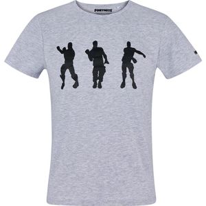 Difuzed - Fortnite Floss Dance - T-shirt - Grijs - Korte Mouwen