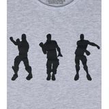 Koch Media - Fortnite Floss T-shirt - Grijs - Katoen