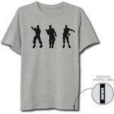 Koch Media - Fortnite Floss T-shirt - Grijs - Katoen