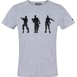 Koch Media - Fortnite Floss T-shirt - Grijs - Katoen
